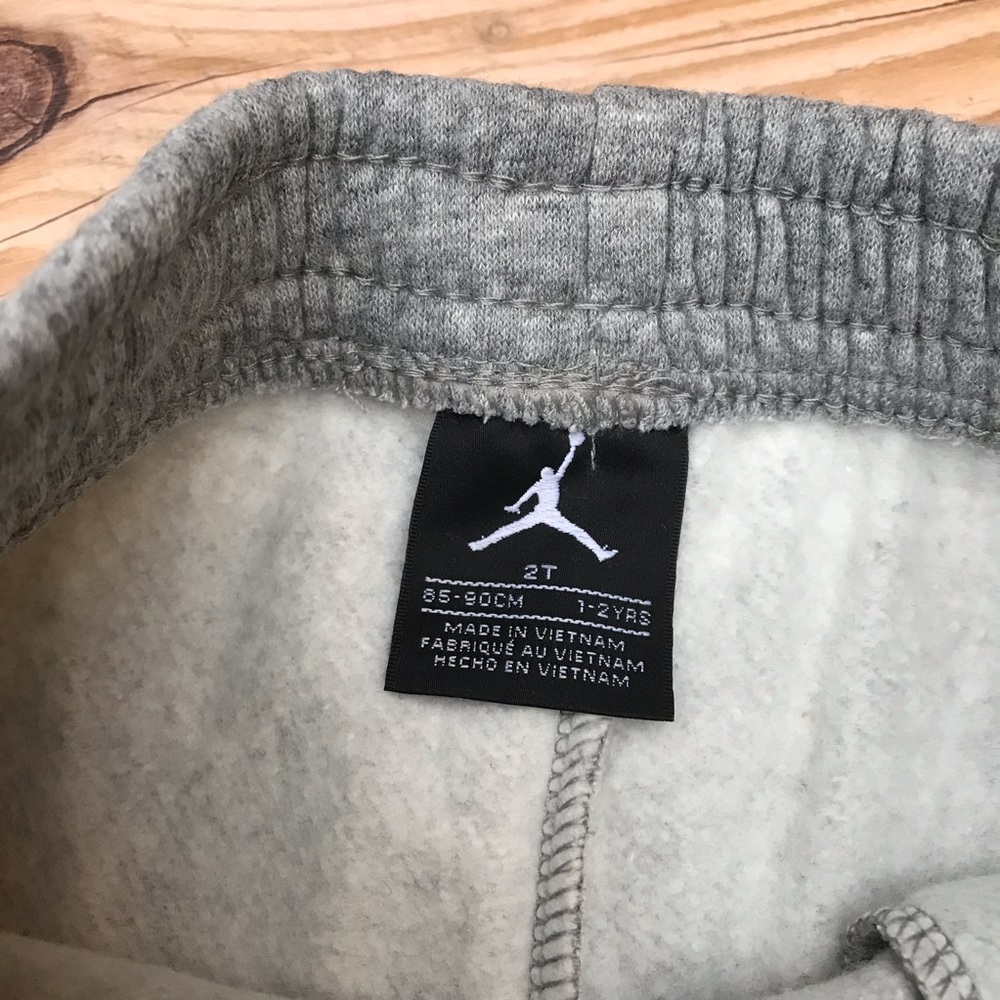 Jordan Jumpman Grey Toddler Jogger Sweats - Picture 6 of 16